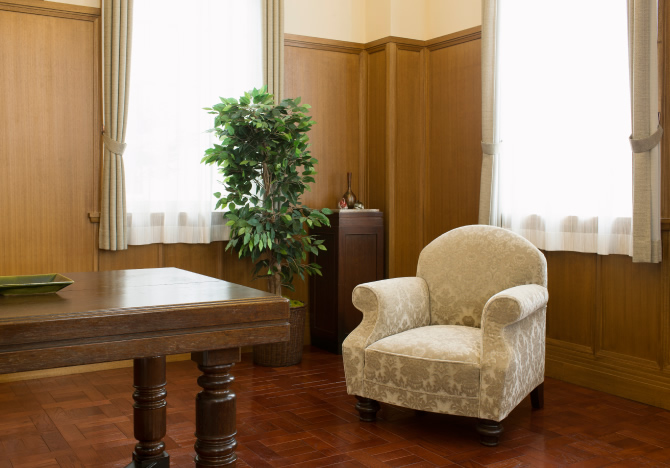 昭和天皇当社御臨幸時の椅子